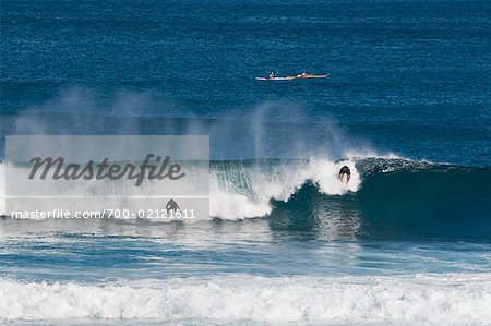 Surfers, Prevelly Park, Margaret River, Western Australia, Australia