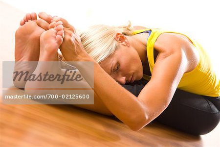 Women Stretching