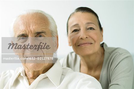 Senior couple, portrait