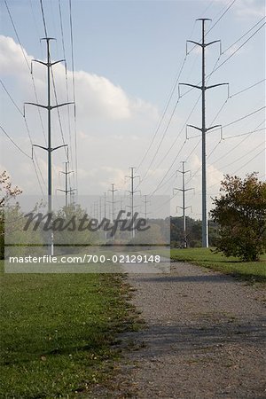 Stromleitungen, Scarborough, Ontario, Kanada