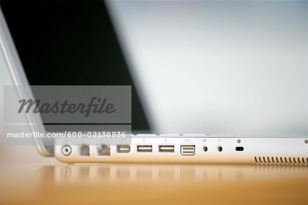 Close-up of Laptop Computer
