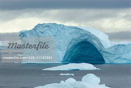 Iceberg in the southern atlantic ocean