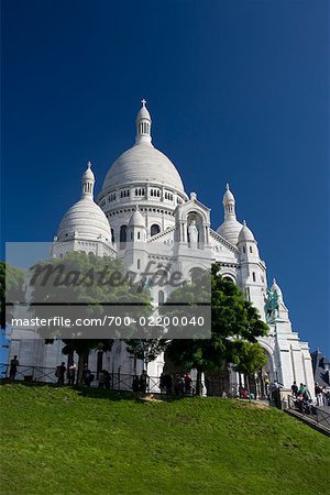 La Basilique du Sacre Coeur, Paris, France