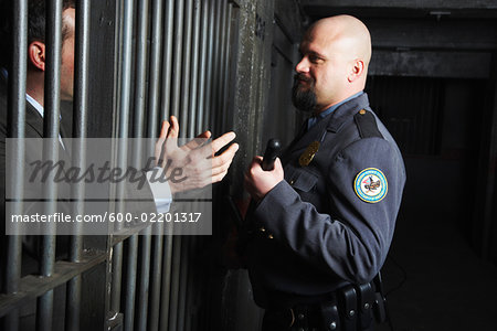 Prisoner Talking to Guard