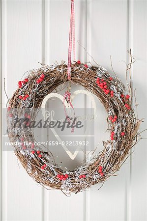 Christmas door wreath