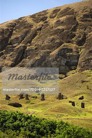 Rano Raraku, Easter Island, Chile