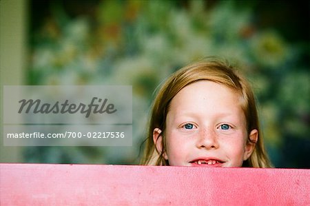 Portrait of Girl, Costa Mesa, California, USA