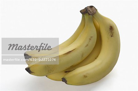 Gros plan de bananes