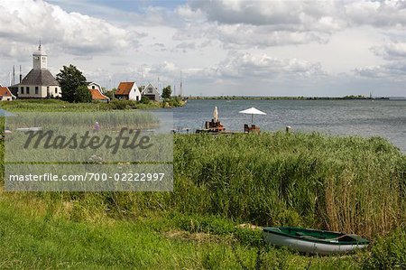 Coastal Town and Shoreline, Durgerdam, North Holland, Netherlands