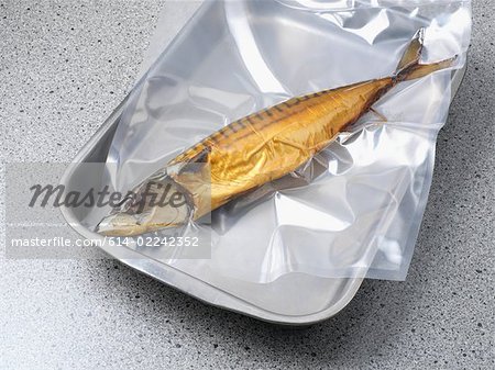 Vakuum verpackt Fisch