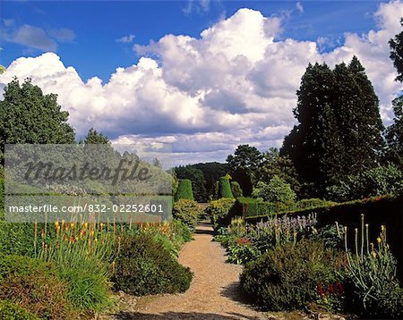 Double Herbaceous Beds, Walled Garden, Castlewellan, Co Down, Ireland