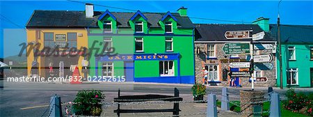 Building at the roadside, Sneem, County Kerry, Republic Of Ireland