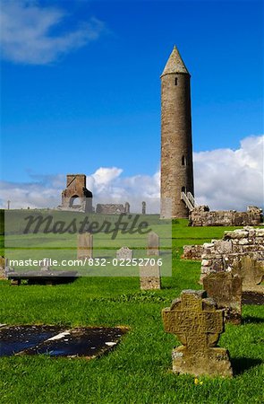 Devenish klösterlichen Site, Co. Fermanagh, Ireland