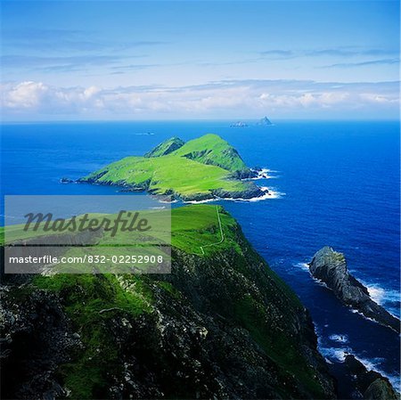 Skellig îles, Co Kerry, Irlande