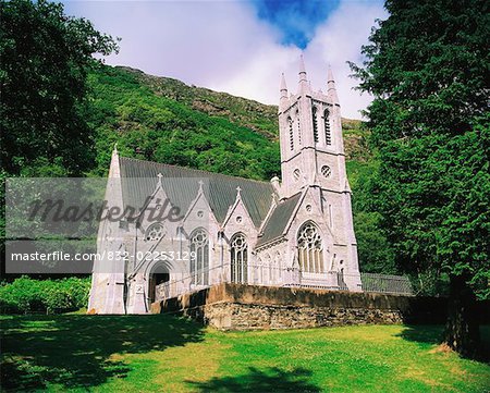 Kylemore Abbey Kapelle, Co. Galway, Irland