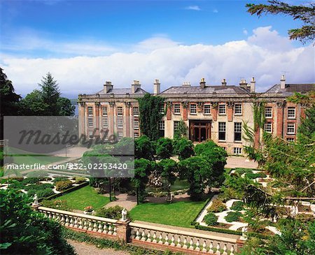Bantry House et jardins, Bantry, co. Cork, Irlande