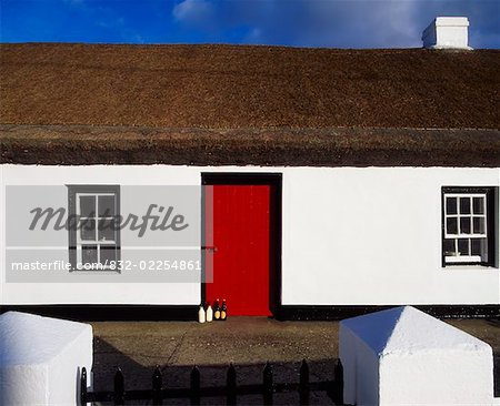 Andrew Jackson Cottage, Carrickfergus, Co Antrim, Irlande Ancestral home de la septième président des États-Unis