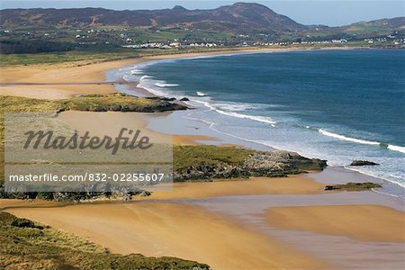 Portsalon, County Donegal, Ireland; Deserted beach and seascape