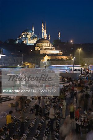 Suleymaniye mosque and market