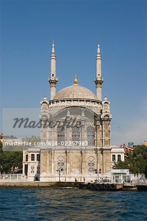 Ortakoy mosque and bosphorus