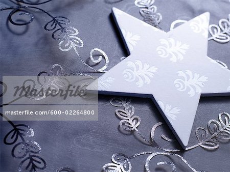 Christmas Star and Fabric