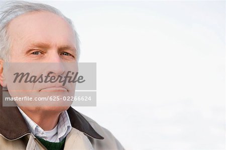 Portrait d'un homme senior