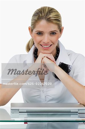 Portrait of a businesswoman smiling