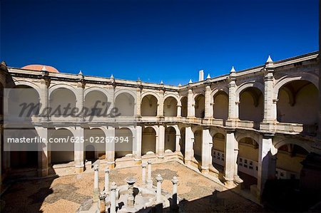 Arkaden ein Kunstmuseum, Santo Domingo, Oaxaca, Bundesstaat Oaxaca, Mexico