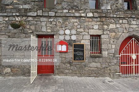 Restaurant dans le vieux bâtiment, Galway, comté de Galway, Irlande