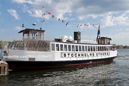 Ferry in Stockholm, Scandinavian Peninsula, Sweden