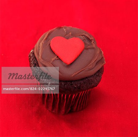 Gâteau au chocolat Saint-Valentin