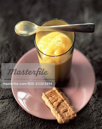 iced mango and grapefruit soup