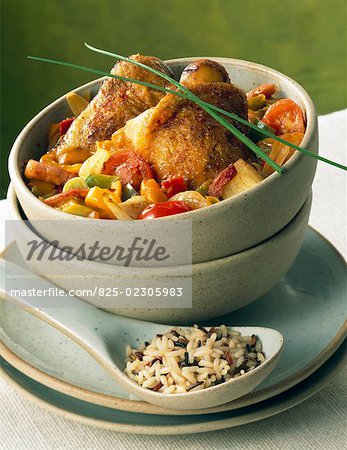 poulet basquaise