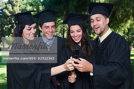 College Graduates with Cellular Phones