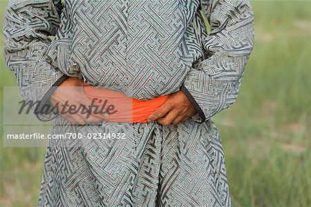 Horseman Wearing Traditional Clothing, Inner Mongolia, China