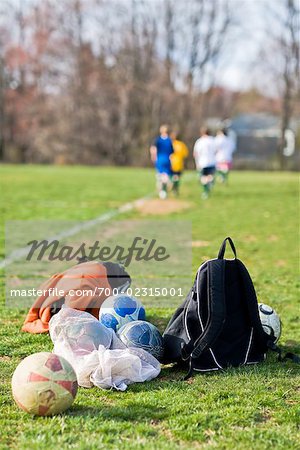 People at Soccer Practice, Bethesda, Montgomery County, Maryland, USA