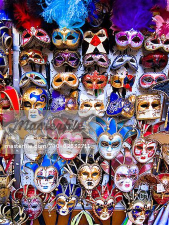 Karnevalsmasken, Venedig, Italien