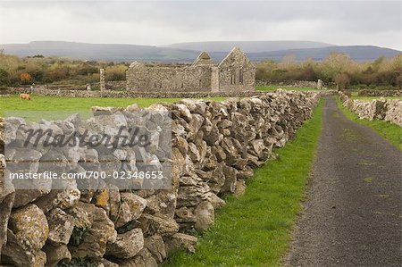 Monastère de Kilmacduagh, Kilmacduagh, comté de Galway, Irlande