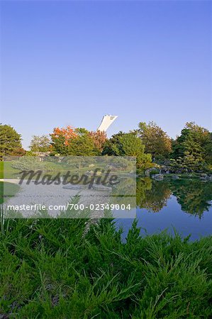 Jardin japonais, jardin botanique de Montréal, Montréal, Québec, Canada