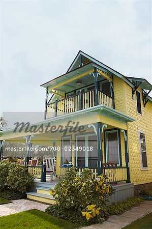 Victorian Cottage in Oak Bluffs, Martha's Vineyard, Massachusetts, USA