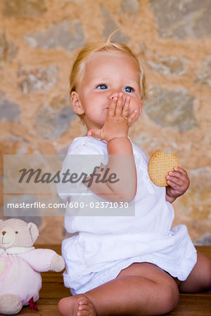 Child Eating Cookie