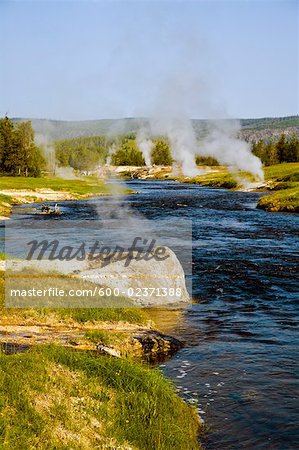 Hot Springs, Yellowstone National Park, Wyoming, USA