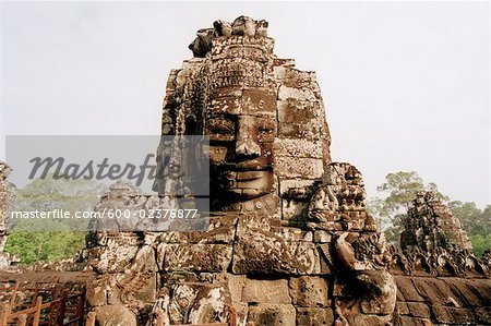 Stein Skulpturen, Angkor Wat, Siem Reap, Kambodscha