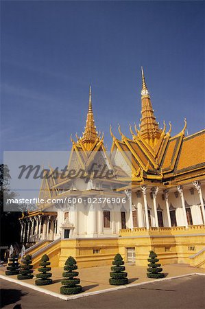 Throne Hall, Phnom Penh Royal Palace, Phnom Penh, Cambodia