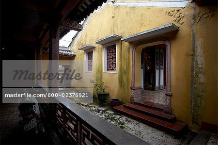 Courtyard, Hoi An, Quang Nam Province, Vietnam