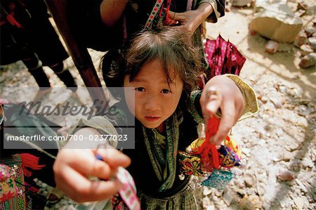 Little Girl Selling Trinkets, Sa Pa, Lao Cai, Vietnam