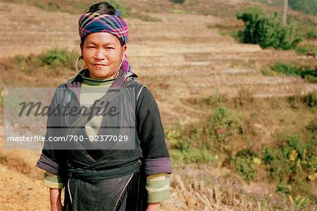 Portrait of Woman, Sa Pa, Lao Cai, Vietnam