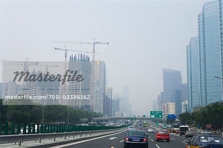 Freeway in Beijing, China