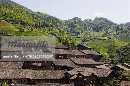 Hotels, Long Ji Rice Terraces, Longsheng, China