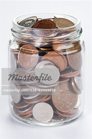 Jar of coins